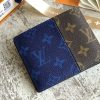 M63023 LV Split系列 MULTIPLE 钱夹 LV钱包 LV短夹 LV蓝配老花短款钱包