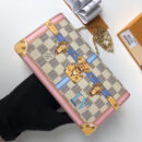 N60108 LV Pochette Weekend 手袋 LV挂锁丝印图案女包 LV女包 LV链条包