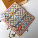 N60108 LV Pochette Weekend 手袋 LV挂锁丝印图案女包 LV女包 LV链条包