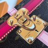 M43614 LV 26号盥洗袋 LV2018夏季旅行箱主题 LV挂锁丝印图案 LV手包