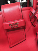 1BG148 Prada普拉达 进口小牛皮 拼色拼皮 女手提包