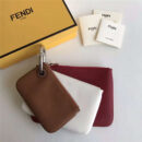 001 FENDI芬迪 F IS FEND 三套索环 小牛皮 手拿包 啡白红