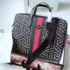 387102 GUCCI男包 邮差公文包 古驰手提包 大容量 乌木色