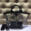lBG166 Prada普拉 果冻包 手提包 进口树脂玻璃包 Prada手提包