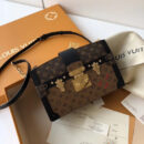 M43596 LV TRUNK CLUTCH 手袋 LV女包 LV挎包 LV盒子包 老花拼色