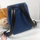 M33453 LV Apollo 双肩包 Taiga皮革背包 LV双肩包 LV背包 蓝色