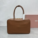 miumiu缪缪*5BB117手柄单肩包朱红色免检版