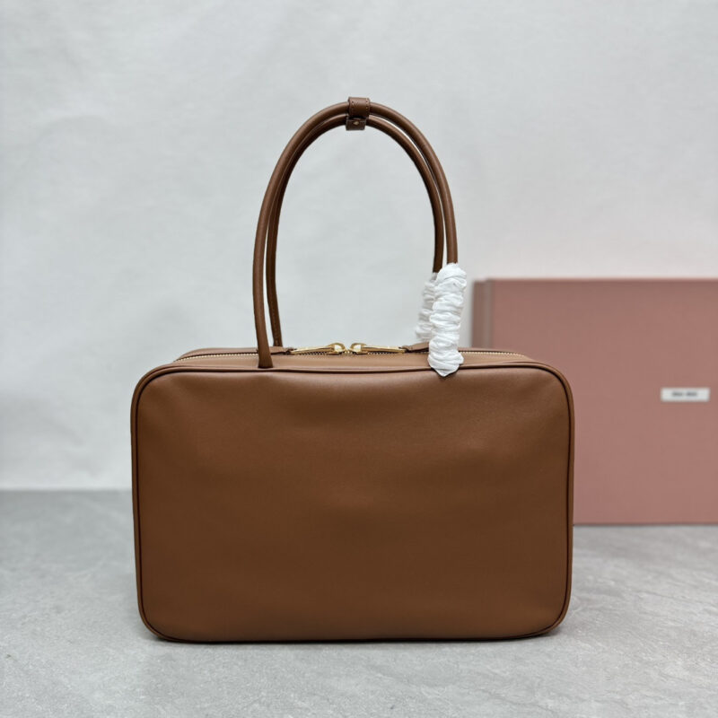 miumiu缪缪*5BB117手柄单肩包朱红色免检版 - Image 3