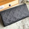 M62900 LV Brazza 钱夹 Monogram压纹钱夹 LV西装夹 LV钱夹 黑色