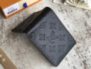 M62901 LV Multiple 钱夹 Monogram压纹钱夹 LV短夹 LV钱包 黑色