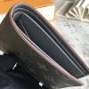 M63297 LV MULTIPLE 钱夹 LV Monogram Titanium灰色帆布钱夹 LV短款钱包