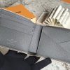 M63297 LV MULTIPLE 钱夹 LV Monogram Titanium灰色帆布钱夹 LV短款钱包