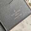M63233 LV 口袋钱夹 LV Monogram Titanium灰色帆布卡夹 LV护照夹