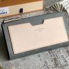 M63237 LV Cosmos 钱夹 LV Monogram Titanium灰色帆布钱夹 LV拉链钱包