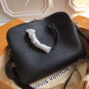 M53488 LV Armand 小号公文包 LV Taurillon皮革公文包 LV男包 LV手提包 黑色
