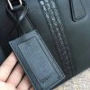 2VE368G Prada男包 普拉达包包 Prada新款 普拉达鳄鱼皮 Prada175 黑色