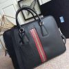 2VE368G Prada男包 普拉达包包 Prada新款 普拉达鳄鱼皮 Prada175 黑色
