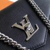 M51418 LV MyLockme BB 手袋 LV女包 LV全皮空姐包 LV校园书包 黑色
