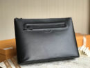 M63268 LV Pochette Cosmos 手袋 LV Dark Infinity黑色小牛皮男包 LV手包