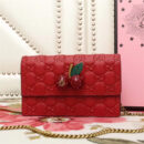 481291 Gucci Garden纪念品 樱桃系列新款 Gucci翻盖包 古驰包包 红色
