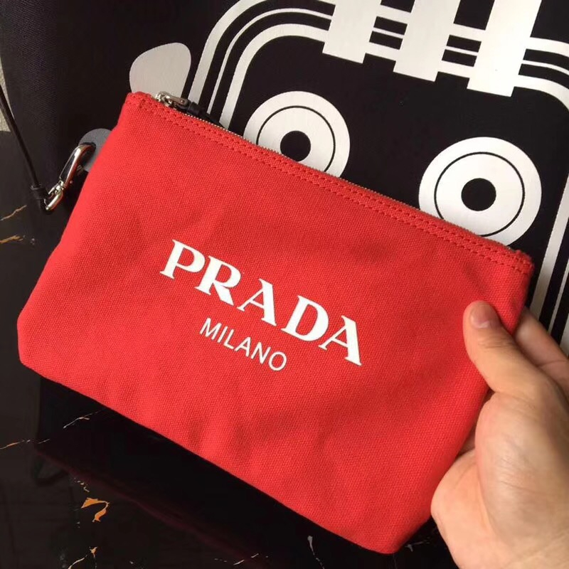 1BG218 Prada女包 普拉达购物袋 Prada帆布包 普拉达包包 黑色