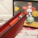 475316 GUCCI手拿包 提花条纹 古驰手包 甩纹牛皮 原版皮质 橙色