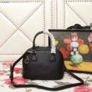 449661 Gucci女包 荔枝纹牛皮 手提斜跨 贝壳包 黑色