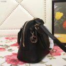 449661 Gucci女包 荔枝纹牛皮 手提斜跨 贝壳包 黑色