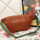 536416 2018 Gucci-Dapper Dan联名系列 GG图案皮革 腰包 啡色