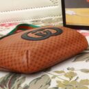 536416 2018 Gucci-Dapper Dan联名系列 GG图案皮革 腰包 啡色