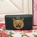 521552 GUCCI肩背包 头层甩纹牛皮 猫头系列 链条肩背包 绿色