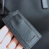 2VG024 Prada普拉达男包 皮革双手柄 字母图案 尼龙手提包 黑色