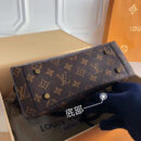 M43125 LV One Handle 中号手袋 LV prelaunch老花拼皮手提斜挎包
