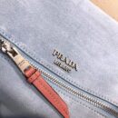 1BA158 Prada普拉达 prada cahier 小牛皮 翻盖带扣 单肩包 锗红