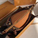M43951 LV V Tote MM手袋 Monogram帆布老花女包 LV女包 LV托特包 橙色