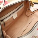 498100 Gucci GG Marmont系列 绗缝 翻盖 肩背包 白色