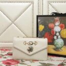 537241 Gucci 秋冬 Rajah系列 虎头钻石 牛皮 链条肩背包 白色