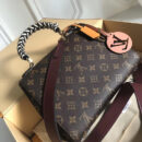 M43982 LV Cluny BB 手袋 LV Monogram帆布材质女包 LV手柄编织款邮差包