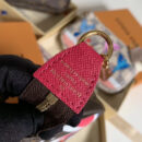 M67769 LV Mini Pochette Accessoires 小手袋 LV老花帆布滑雪小熊图案女包