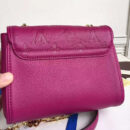 M94555 LV SAINT-GERMAIN BB手袋 LV女包 LV全皮压花链条包 玫红
