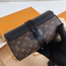 M43903 LV GLASSES CASE 手袋 LV2018新款女包 Monogram印花锁头包 黑色