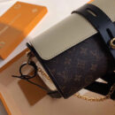 M44158 LV GLASSES CASE 手袋 LV2018新款 Monogram印花锁头包 淡蕉黄