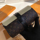 M44158 LV GLASSES CASE 手袋 LV2018新款 Monogram印花锁头包 淡蕉黄