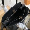 1543289432823001.jpg M54346 LV MILLA 小号手袋 Veau Nuage小牛皮女包 LV单肩手提包 黑色