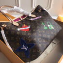 M43988 LV NEVERFULL 中号手袋 LV印花贴饰女包 LV购物袋 LV子母包