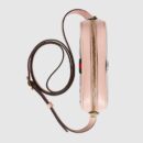 517350 Gucci Ophidia系列 透明迷你手袋 单肩斜跨包 裸粉