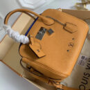 M55026 LV MILLA 小号手袋 Veau Nuage小牛皮女包 LV单肩手提包 橘黄色