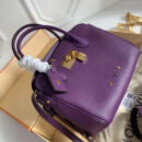 M55027 LV MILLA 小号手袋 Veau Nuage小牛皮女包 LV单肩手提包 紫色