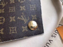 M54438 LV DOUBLE V 手袋 LV女包 翻盖式拼色老花单肩手提包 奶白色