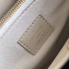 M54438 LV DOUBLE V 手袋 LV女包 翻盖式拼色老花单肩手提包 奶白色